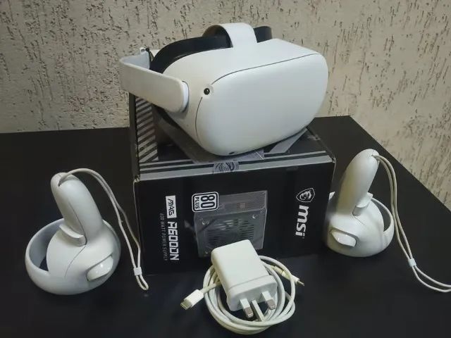 Óculos de Realidade Virtual Meta Quest 2 VR Headset Completo - Foto 3