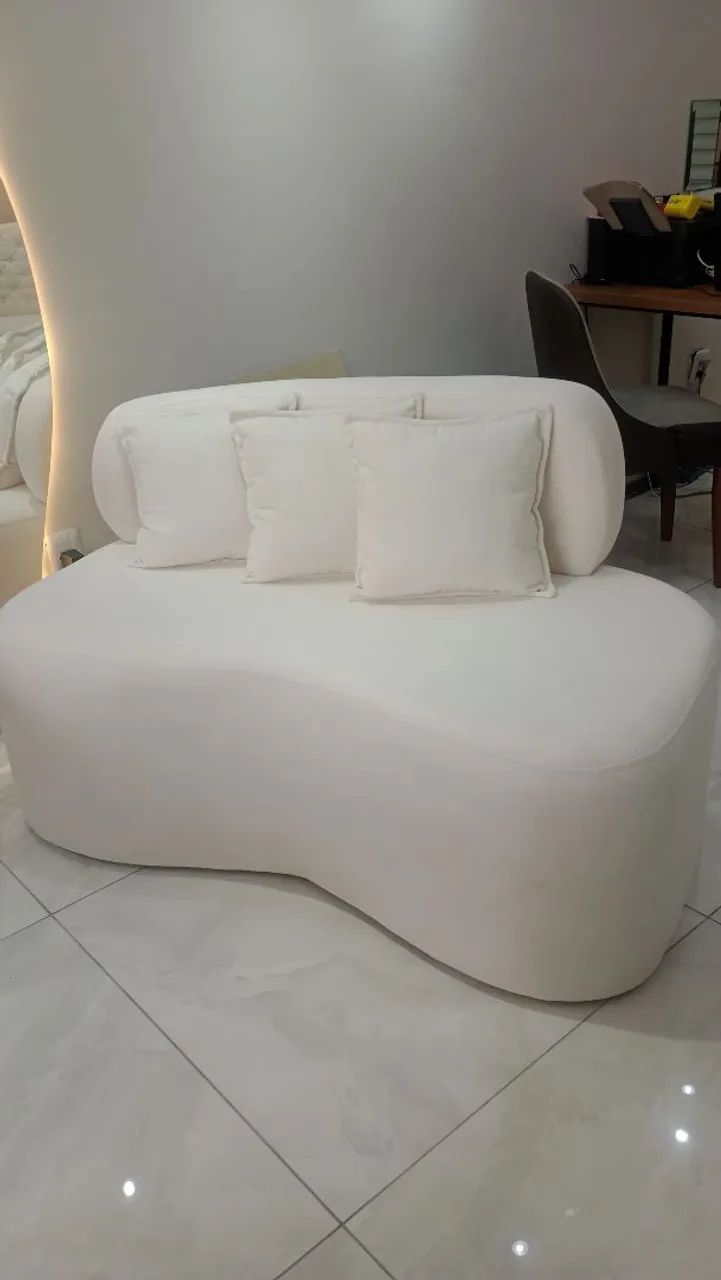 Sofá orgânico 1.30 Na cor de sua preferência  - Foto 5
