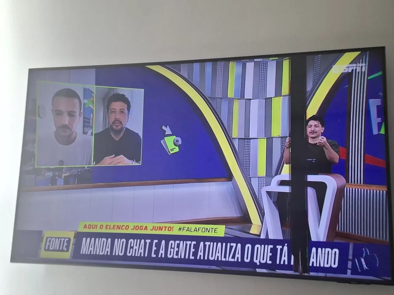 Smartv qled 55 Samsung 70d 120htz - Foto 4