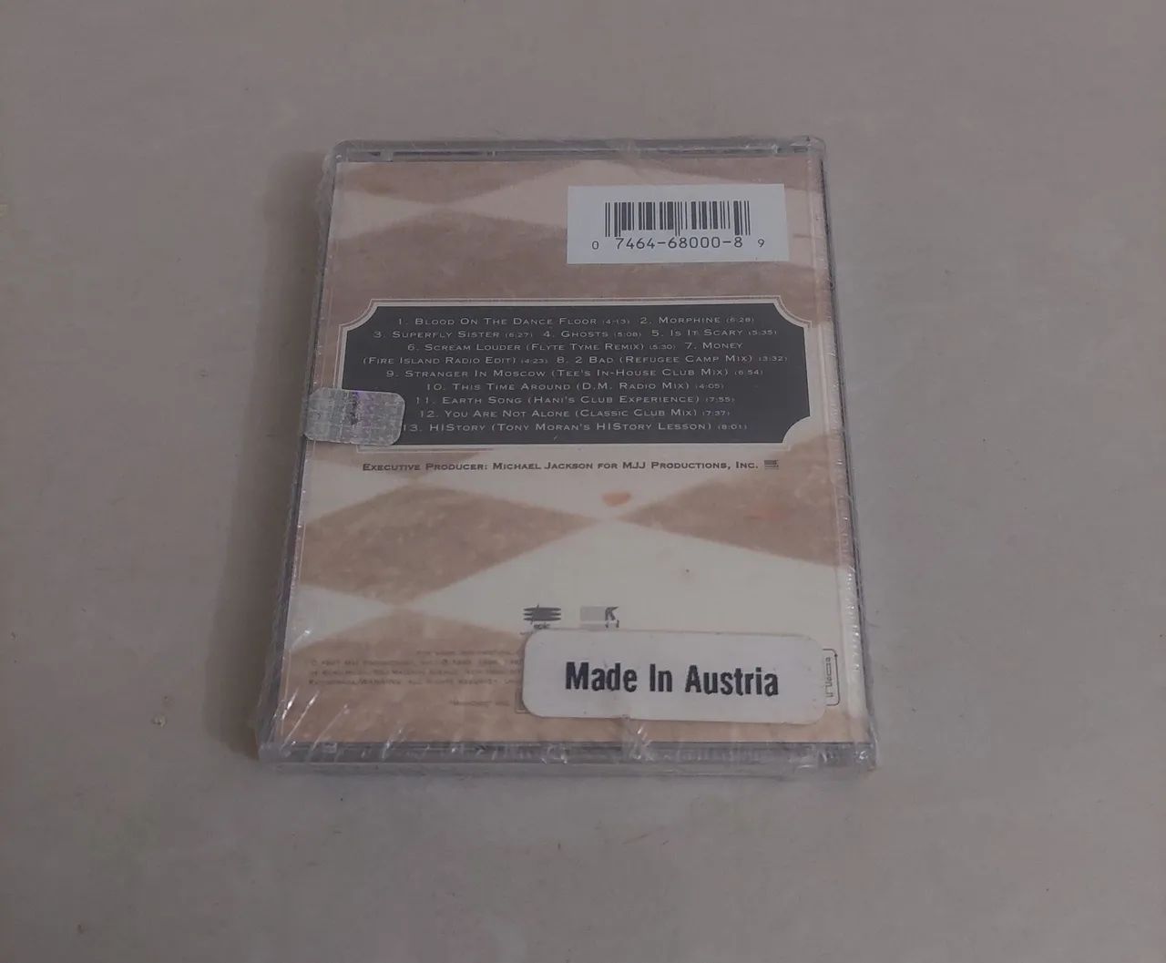 Mini disc Michael Jackson Blood on the dance floor lacrado raro - Foto 2