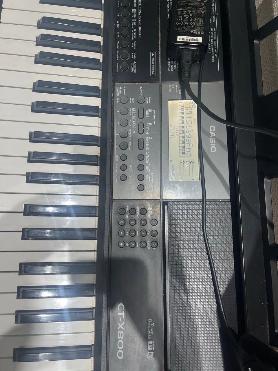 Teclado Casio CT-X800 61 Teclas + Suporte - Foto 3