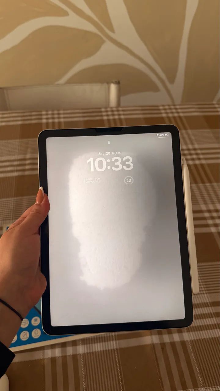 Ipad Air 5 (com caneta, teclado, fone e pelicula reserva) - Foto 3
