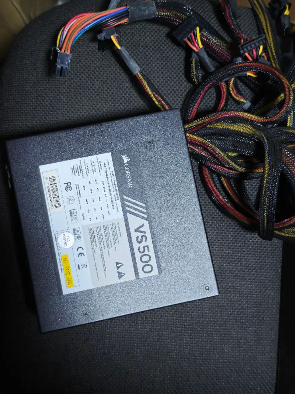 Corsair VS500 80 plus white