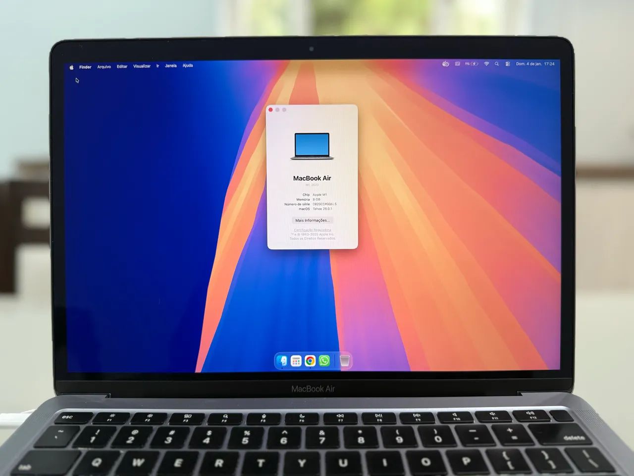 MacBook Air M1 8Gb 256Gb + Magic Mouse Apple - Notebooks - Borda