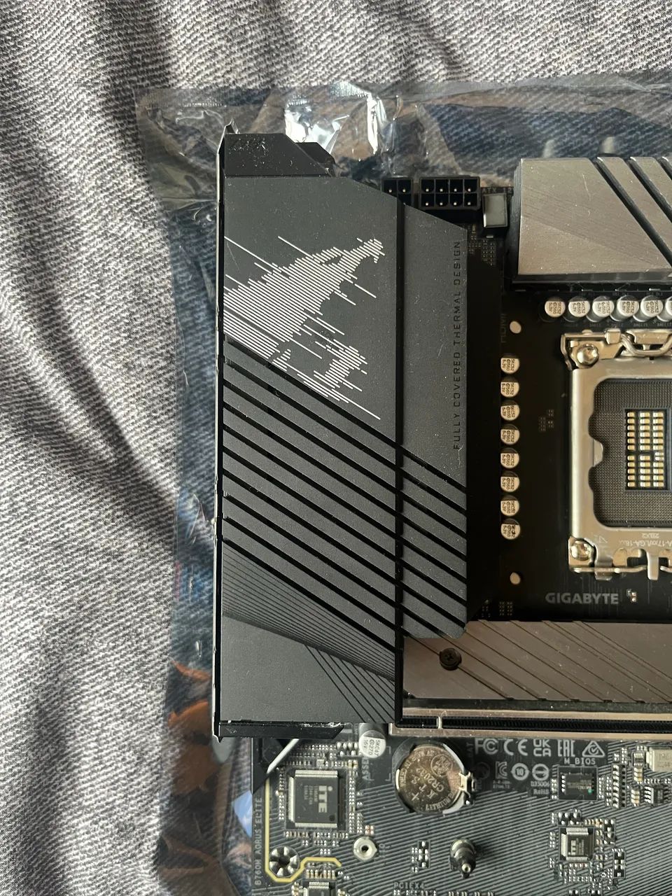 Placa mãe DDR5 Aorus Elite b760m - Foto 2