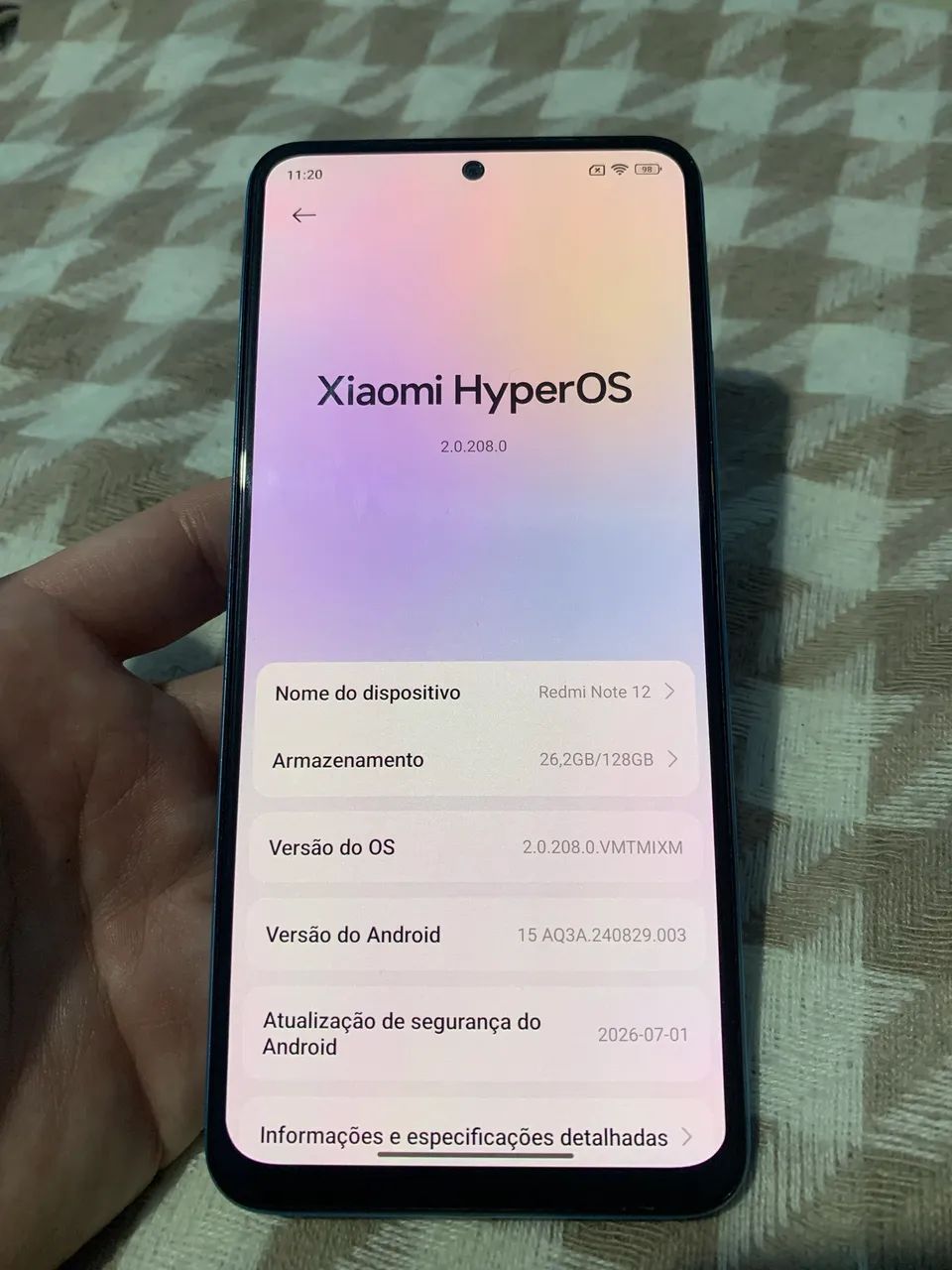 REDMI NOTE 12 128gb - Foto 3