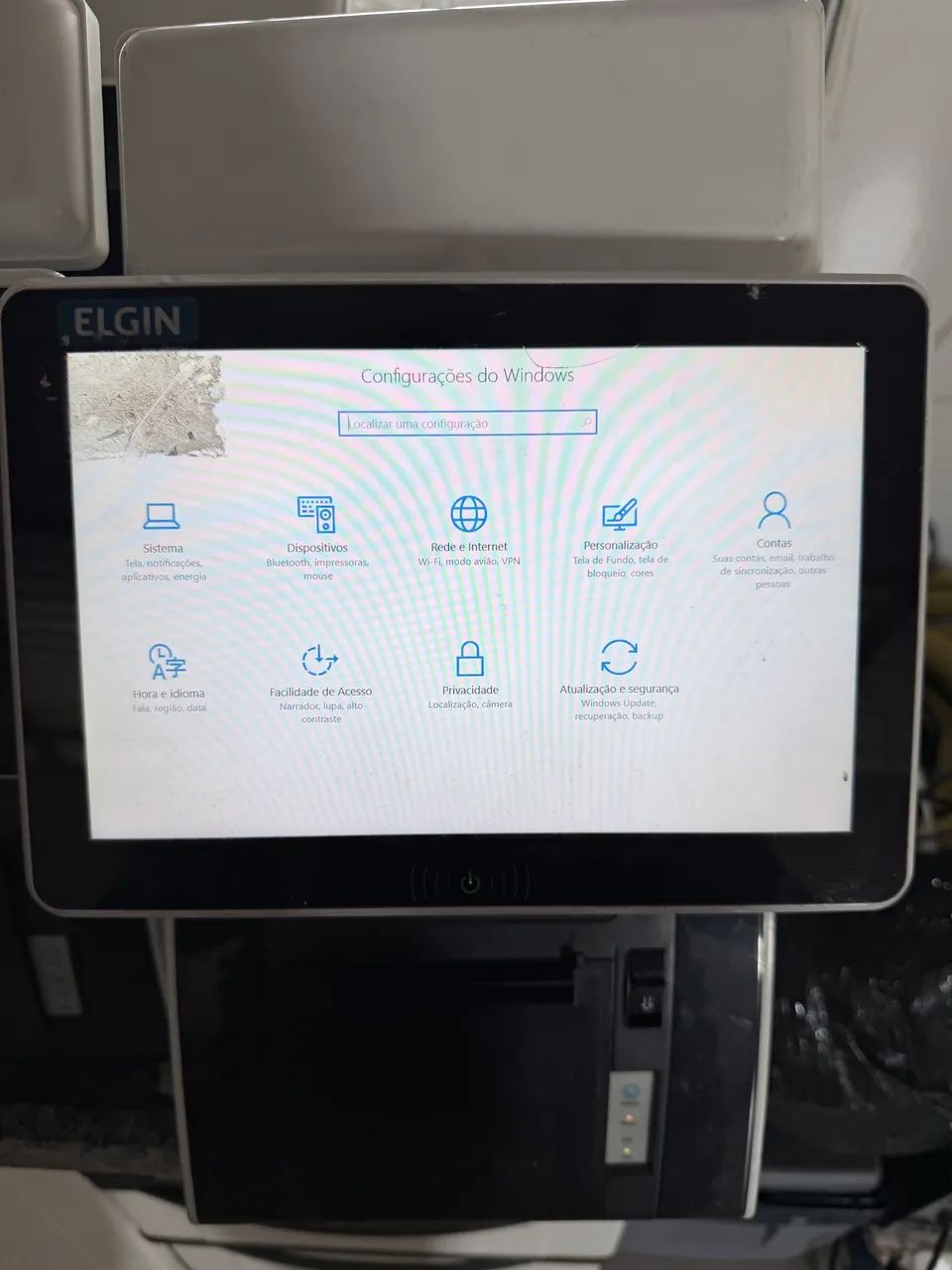 PDV impressora térmica com tela 8,5 Windows  - Foto 2