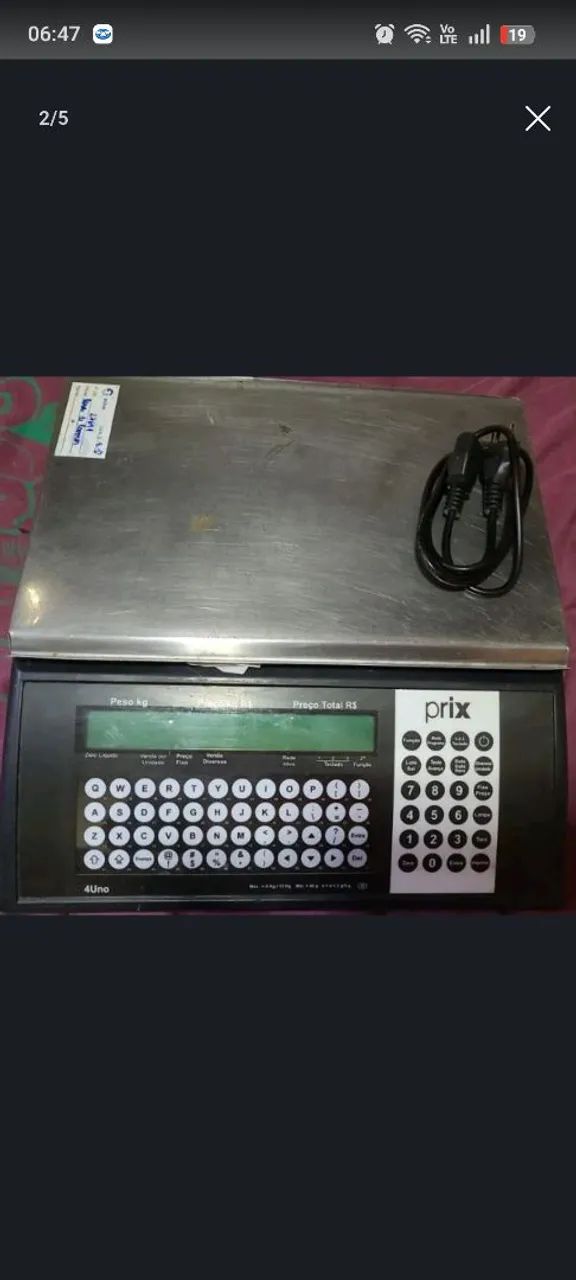 Balança 4 uno 15kg - Foto 2
