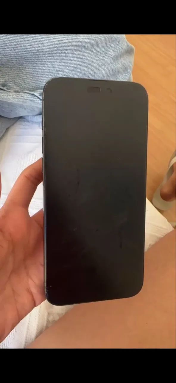 iPhone 14 Pro branco, sem detalhes de uso - Foto 2