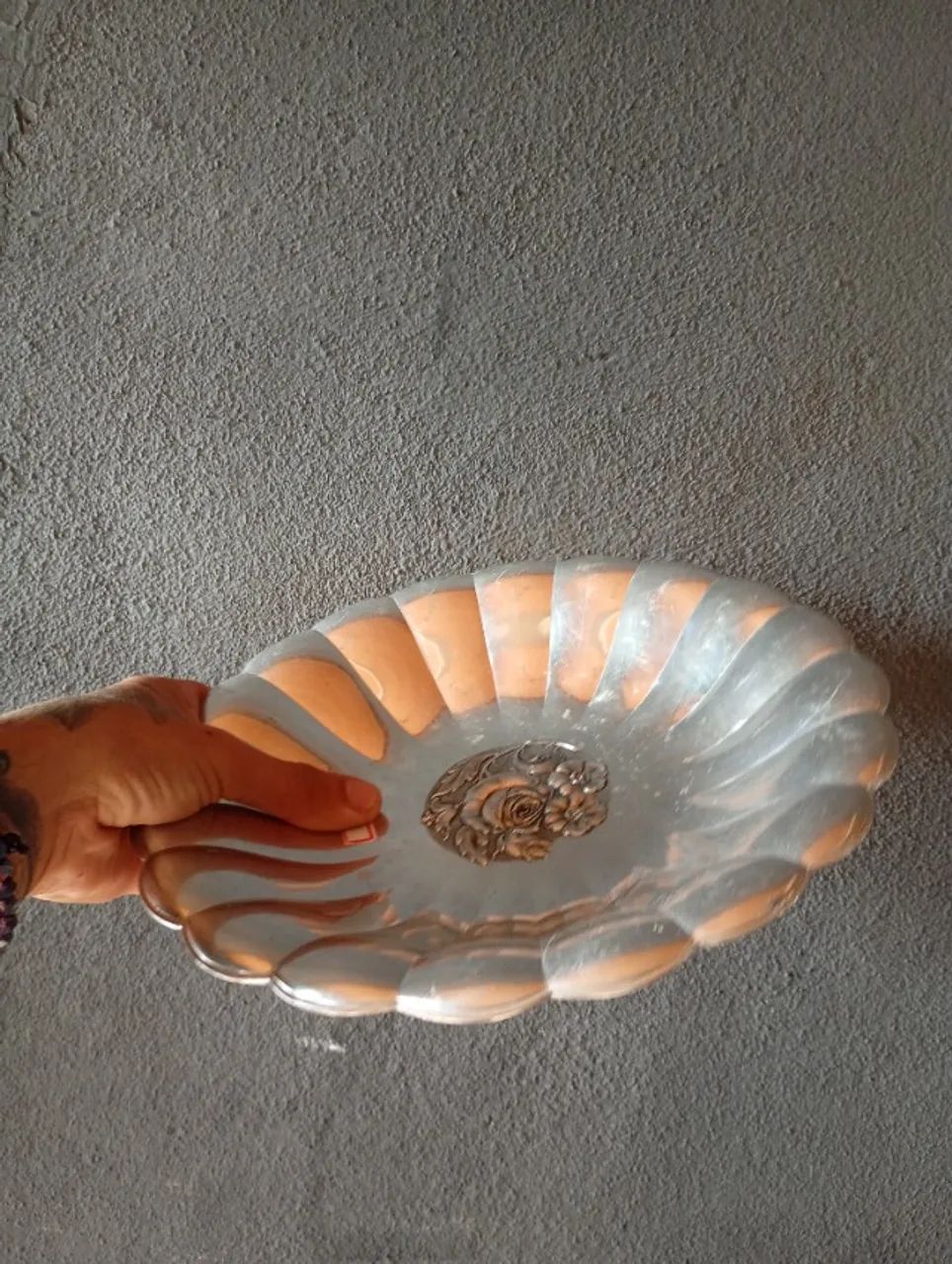 Travessa antiga prata  - Foto 2