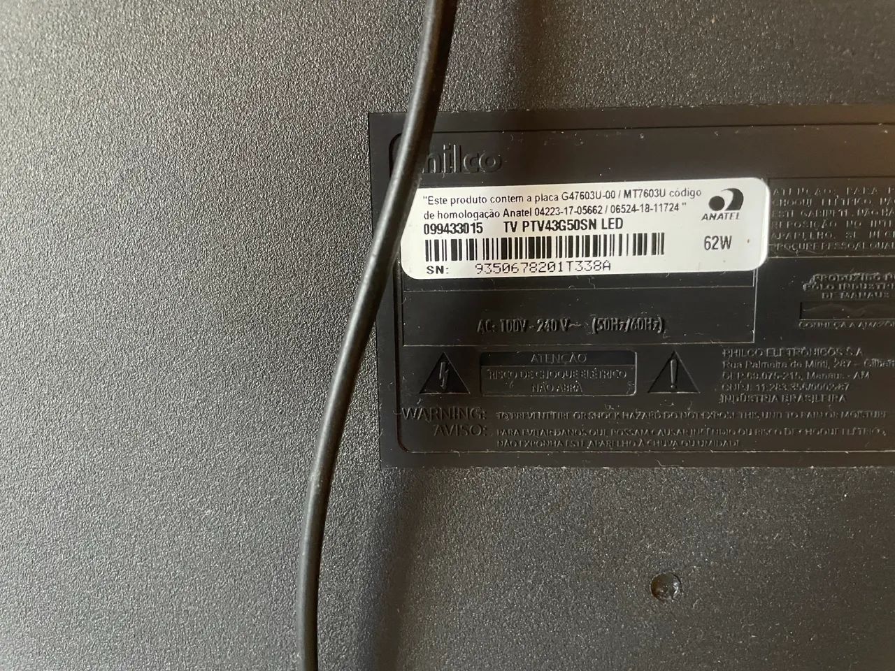 Tv Philco, problema na tela - Foto 3
