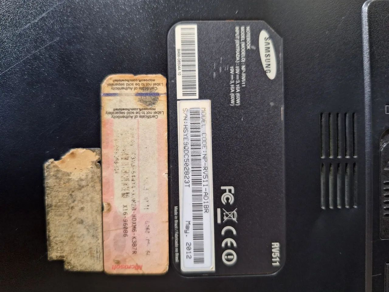 Notebook Samsung usado com alguns defeitos  - Foto 5
