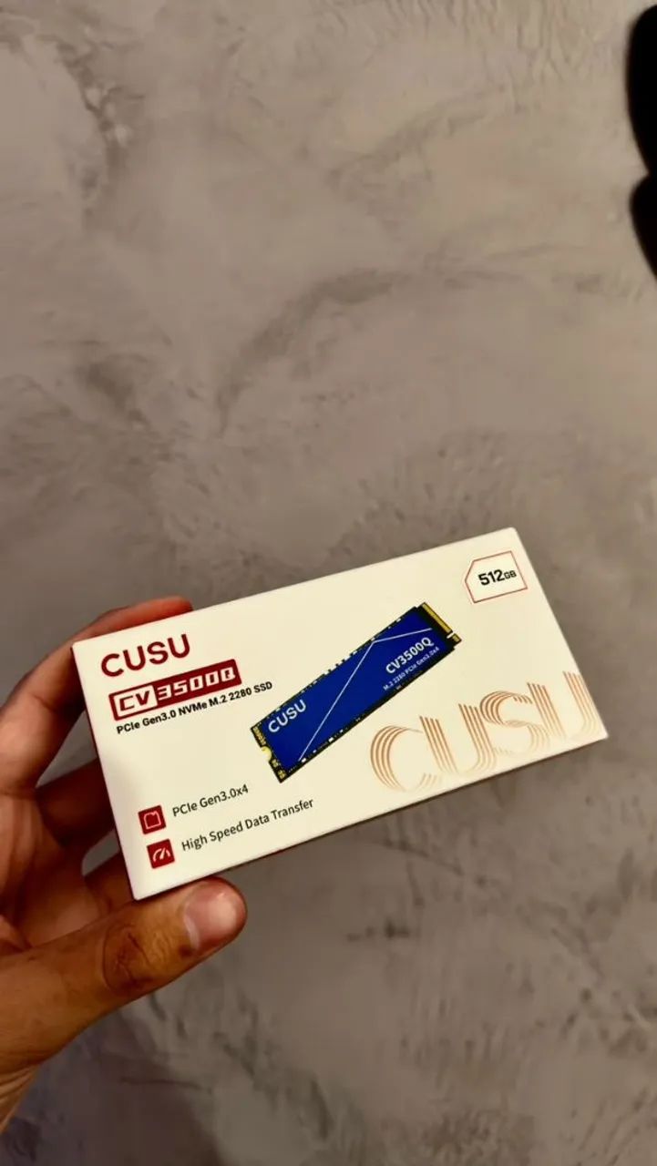 NVME M.2 512GB (NOVO)