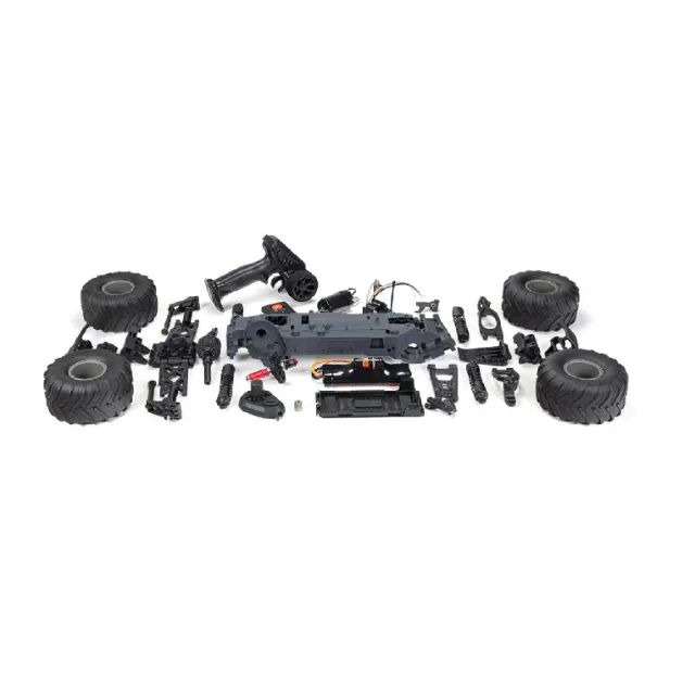 Carro Rc Arrma Gorgon 1/10 2wd Monster Kit Gun Metal - Foto 2