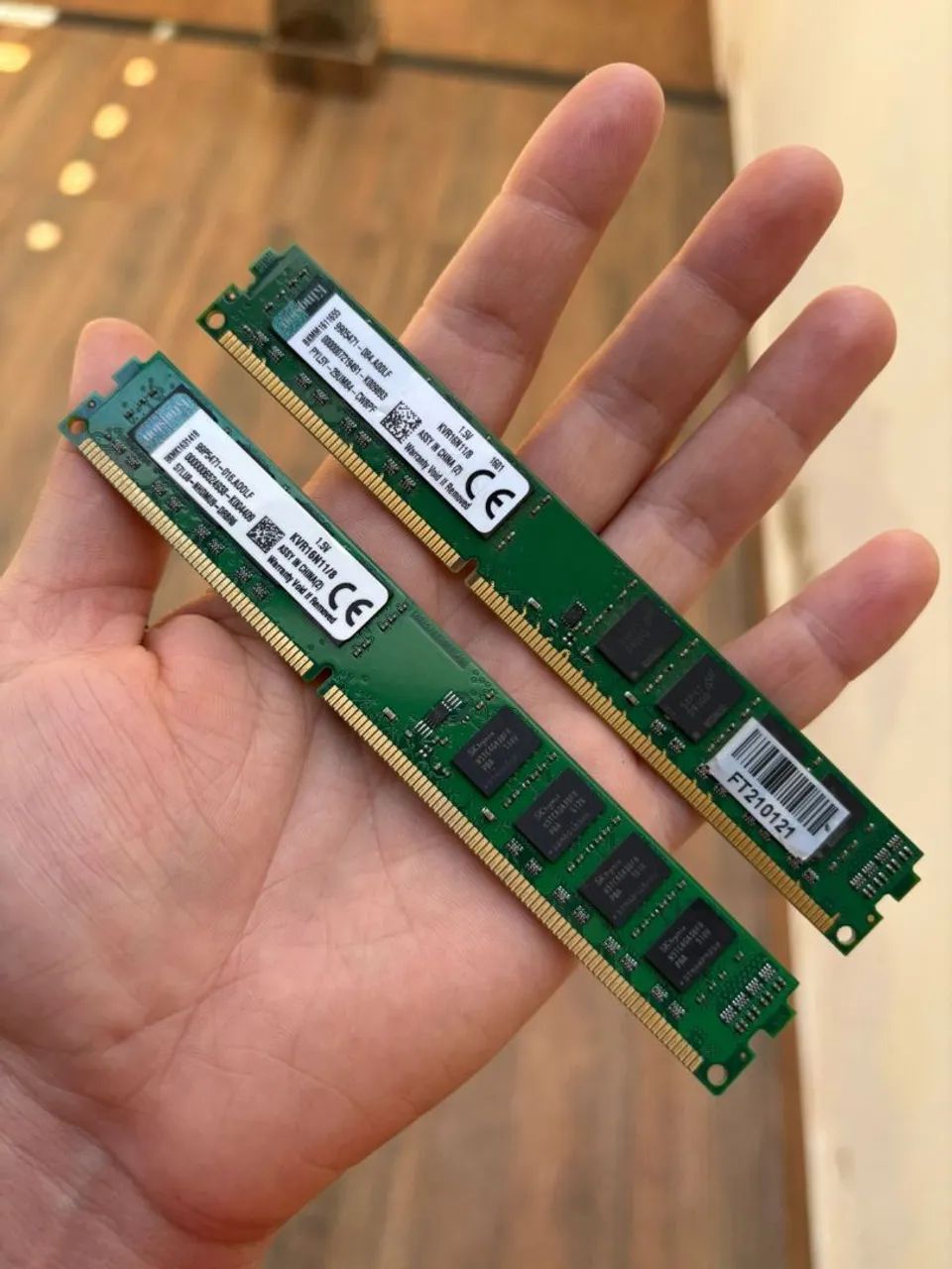 Memória Ram DDR3 16GB 1600MHz (2x8GB) Kingston - Memória RAM