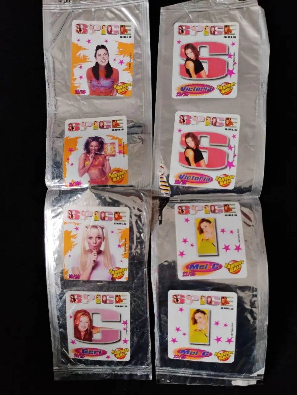 Embalagens Spice Girls! Stickers de pirulito Chupa Chups - Foto 4