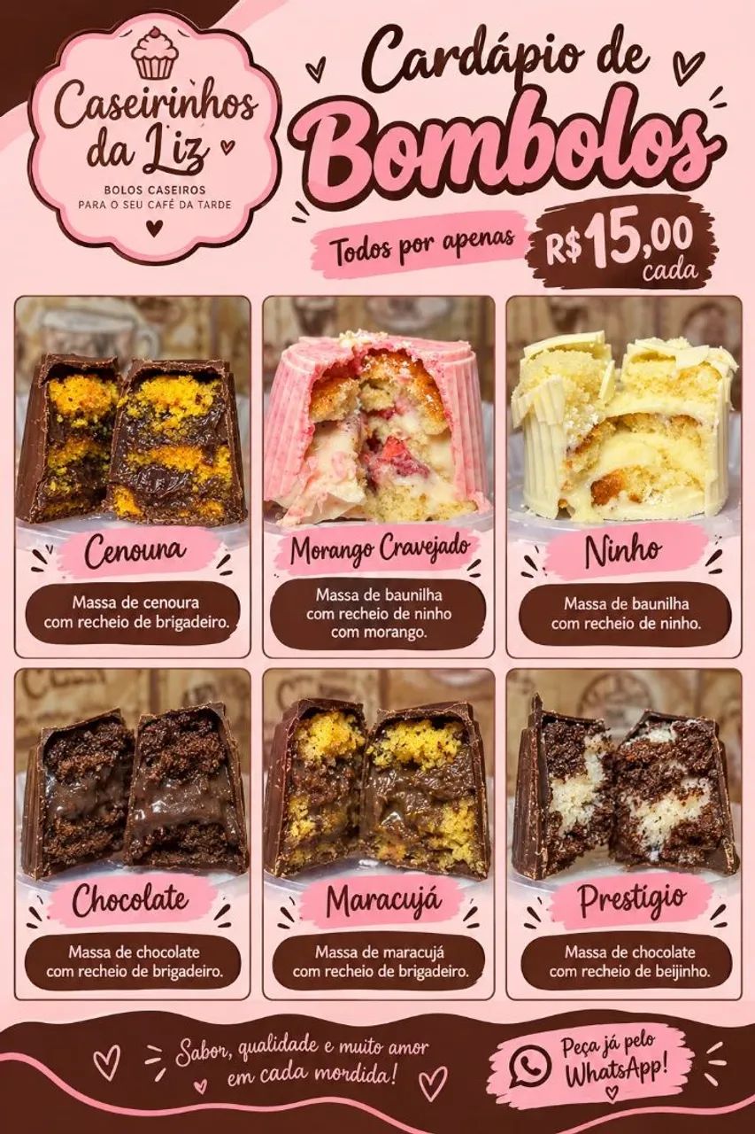 Bombolos recheados