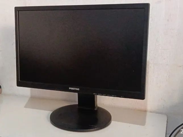 MONITOR POSITIVO 19 POLEGADAS ENTRADAS VGA E DVI MODELO GIRATÓRIO