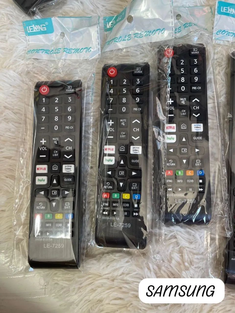 Controle tv Samsung 