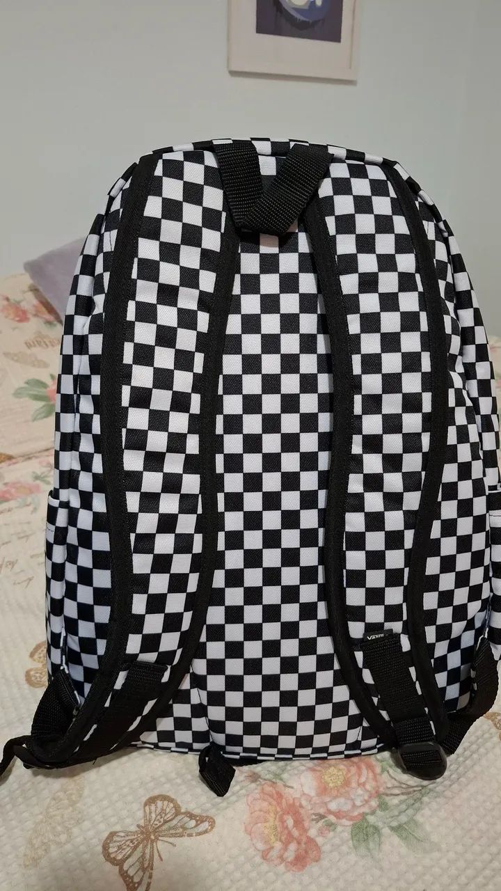 Mochila Vans Xadrez - Foto 4