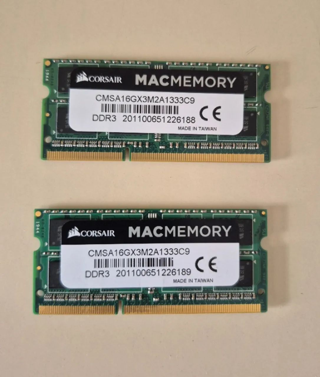 Kit Corsair Mac Memory 16GB DDR3 (2x8GB)