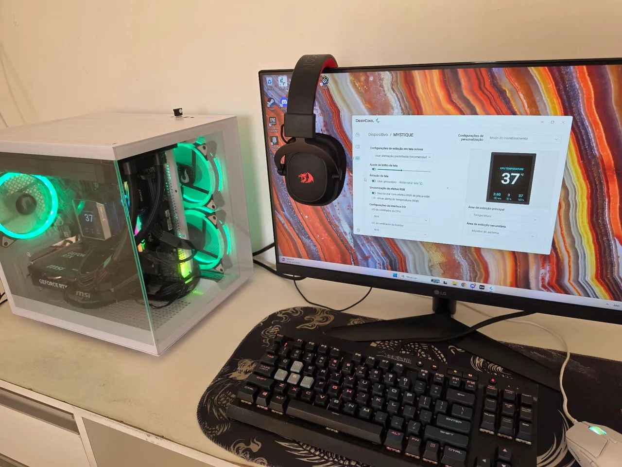 PC GAMER DE ALTO DESEMPENHO ( SETUP COMPLETO ) - Foto 4