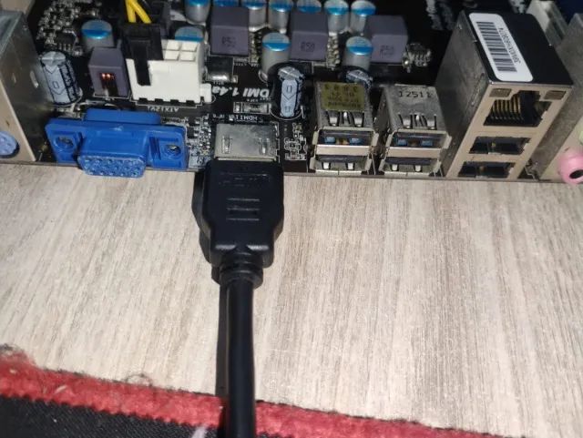placa mae asrock A55M-HVS com processador AMD- A4 300 - Foto 4