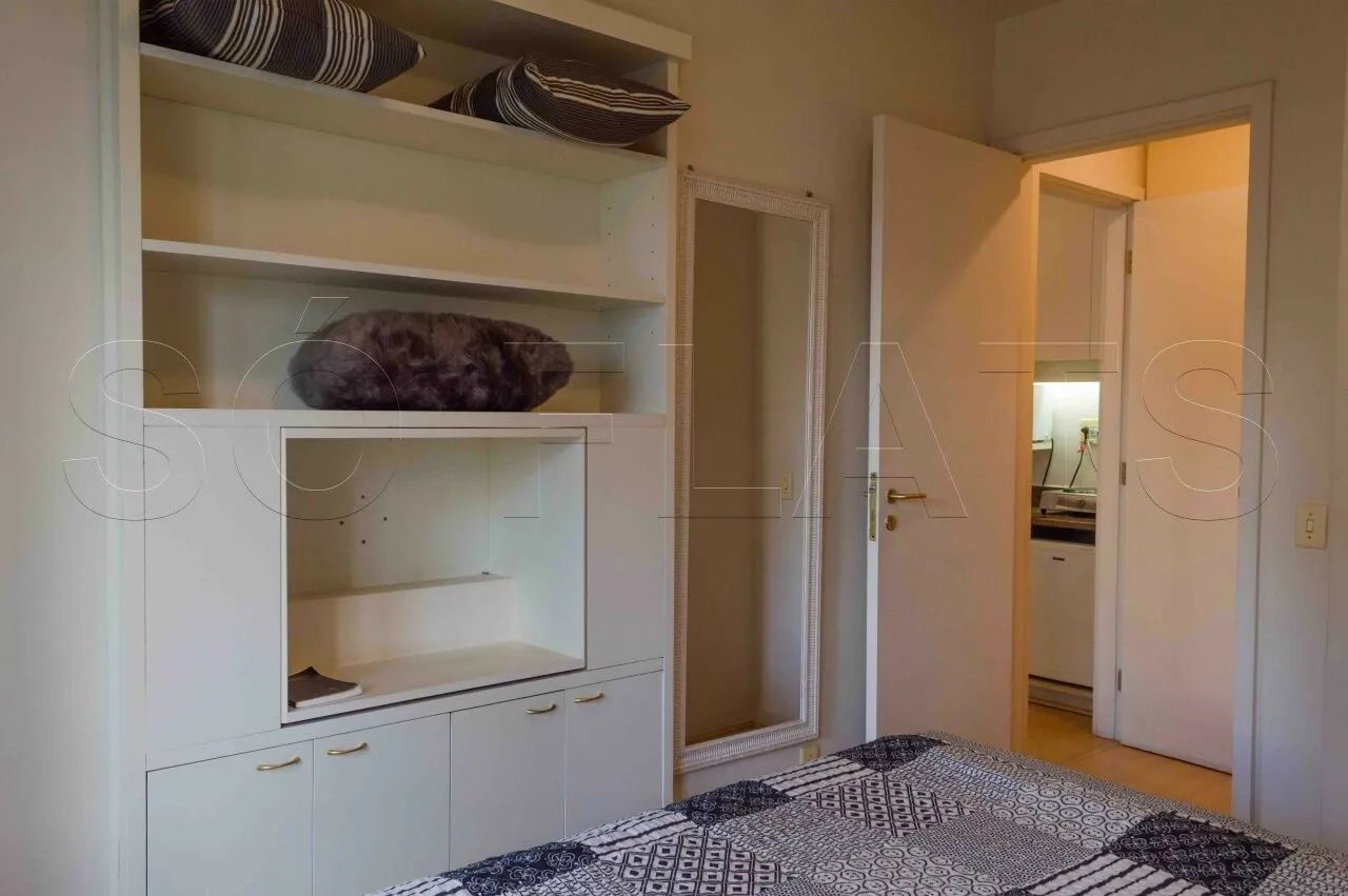 Flat disponível para locação no Itaim Bibi, com fácil acesso as principais vias de São Pau - Foto 7