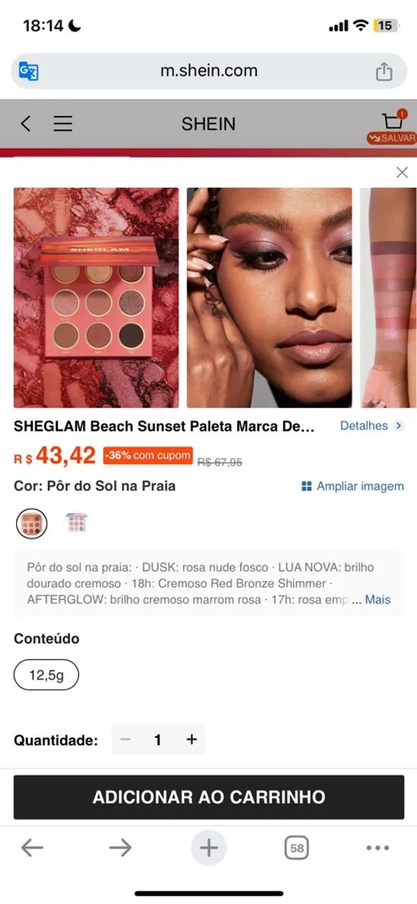 Paleta Sheglam - Foto 4