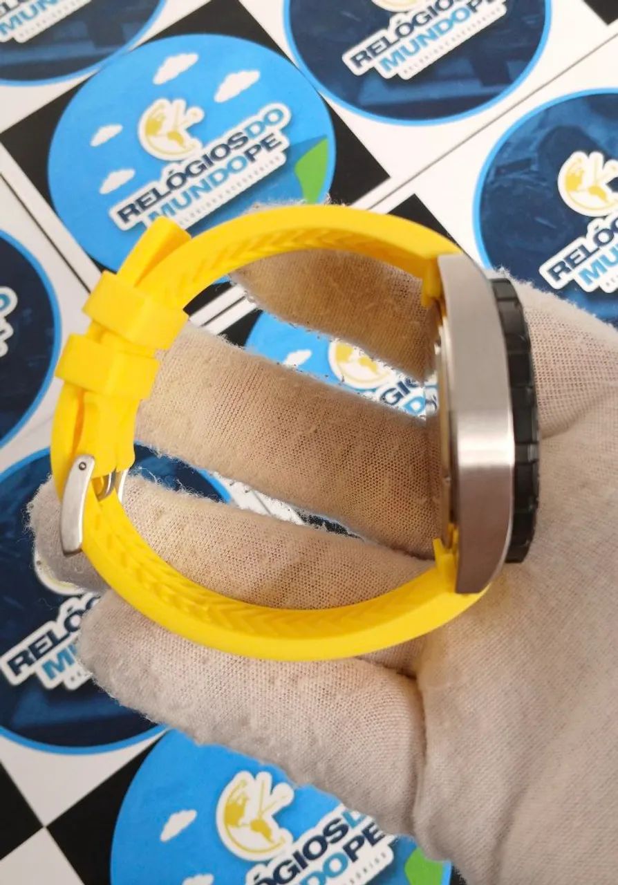 RELOGIO FORMULA 1 CHNOGRAPH AMARELO - Foto 3