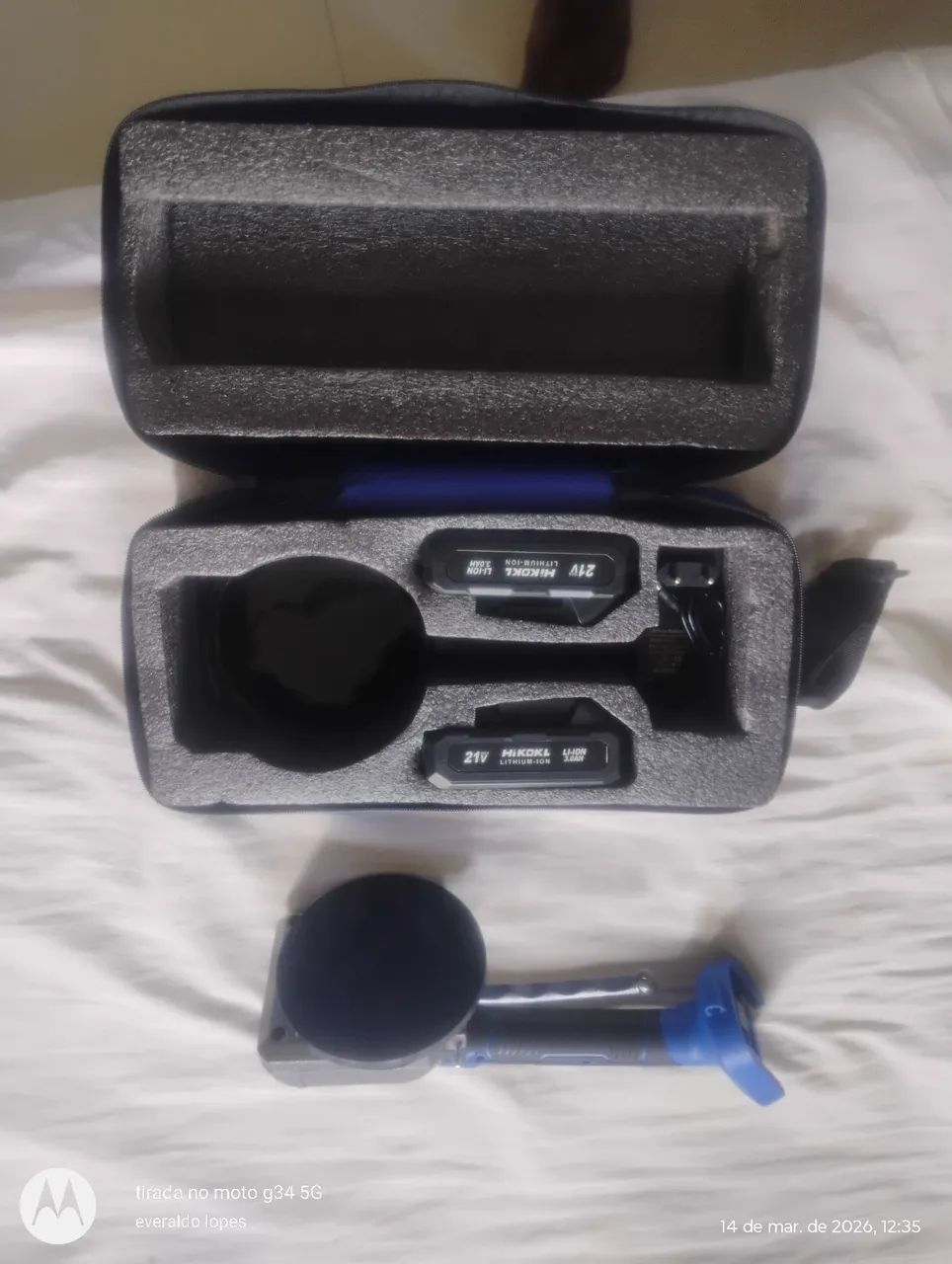 Vendo assentoador de piso