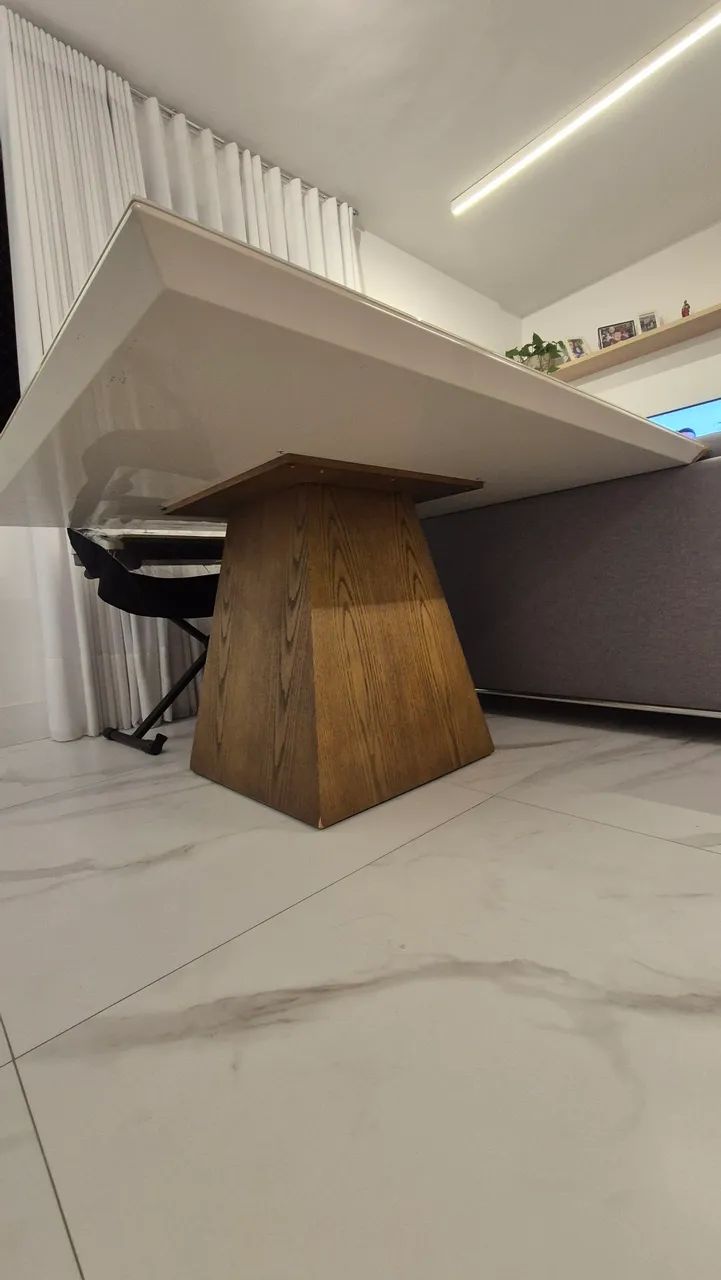 Mesa com vidro laqueado - Foto 4