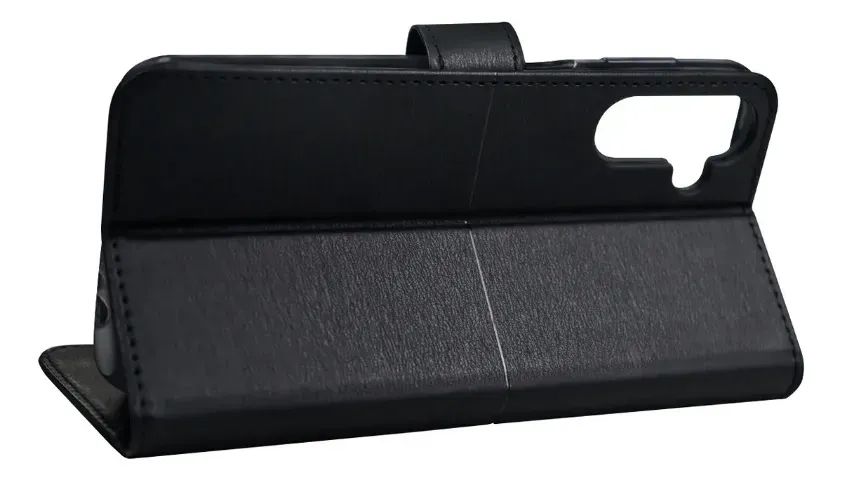 Capinha Capa Case Carteira Couro Para Galaxy A14  - Foto 2