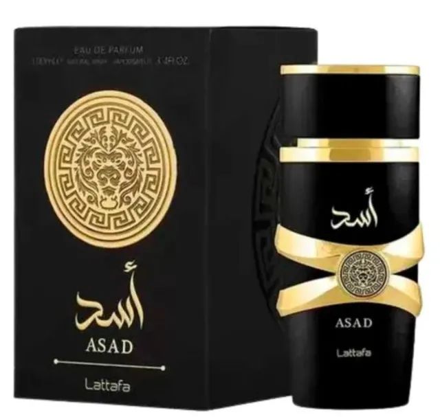 Perfume Arabe Masculino Lattafa Asad EDP 100ml - Preto - Foto 3