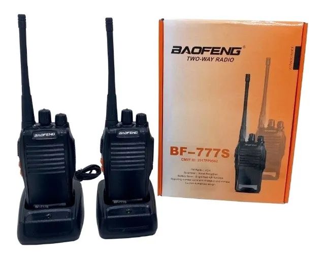 Conjunto de dois walkies talkies bf-777s da marca baofeng Pronta Entrega - Foto 4