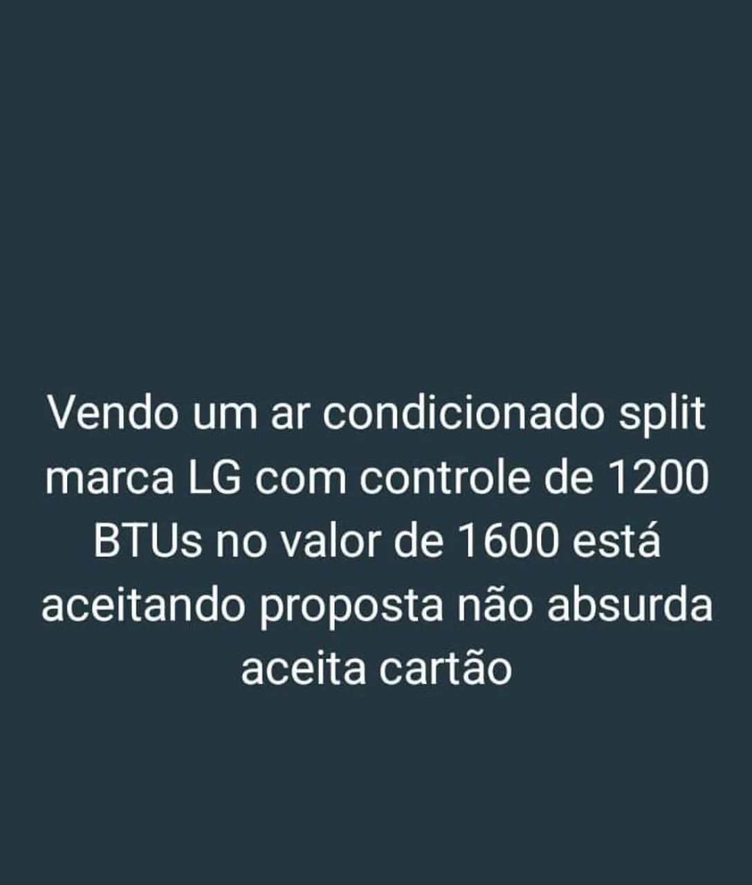 Ar condicionado 