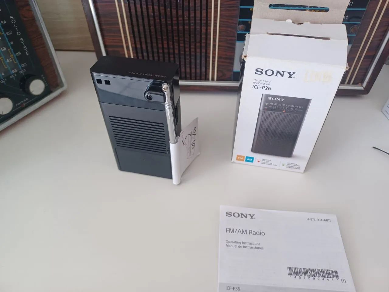 Radio sony icf p26418477643441776641