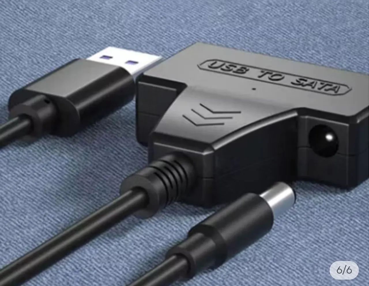 CABO ADAPTADOR 3.0 PARA HD EXTERNO DE PC DESKTOP E LEITOR DE CD  - Foto 2