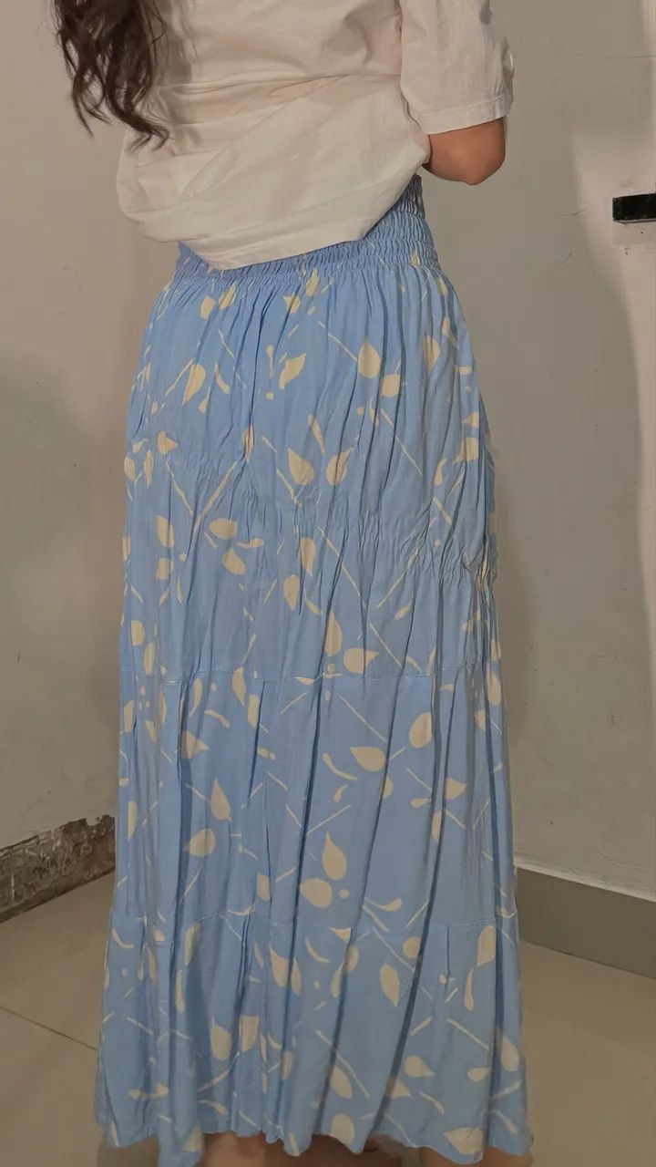 Saia Azul claro  - Foto 2
