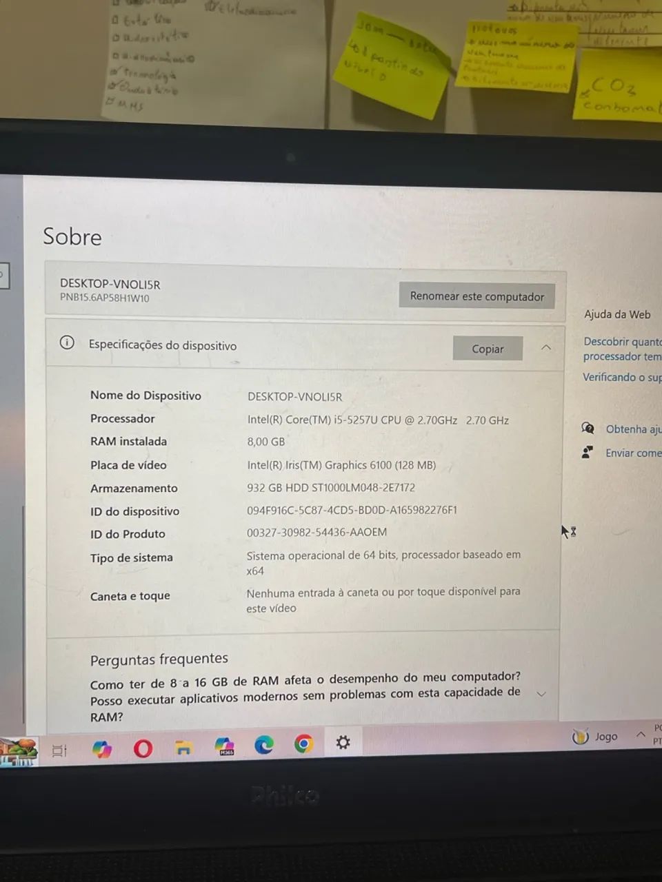 Notebook em bom estado  - Foto 5