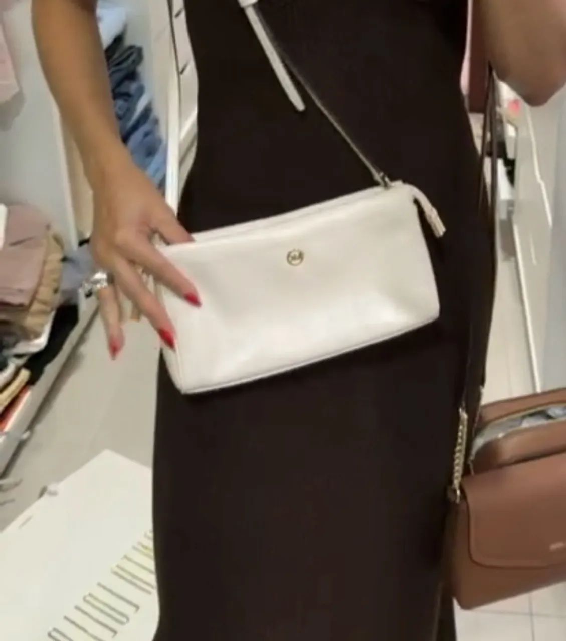 Michael Kors Bolsa Nova off white - Foto 4