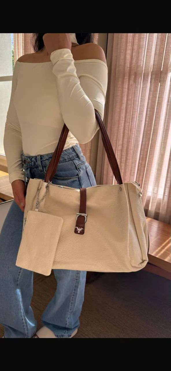 Bolsa PD feminina Grande Premium - Foto 5