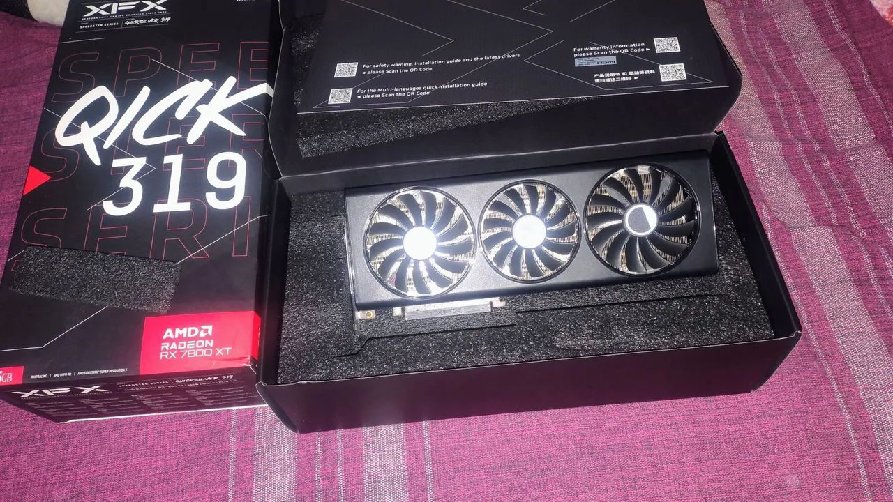 Placa de vídeo RX 7800 XT 16GB  - Foto 4