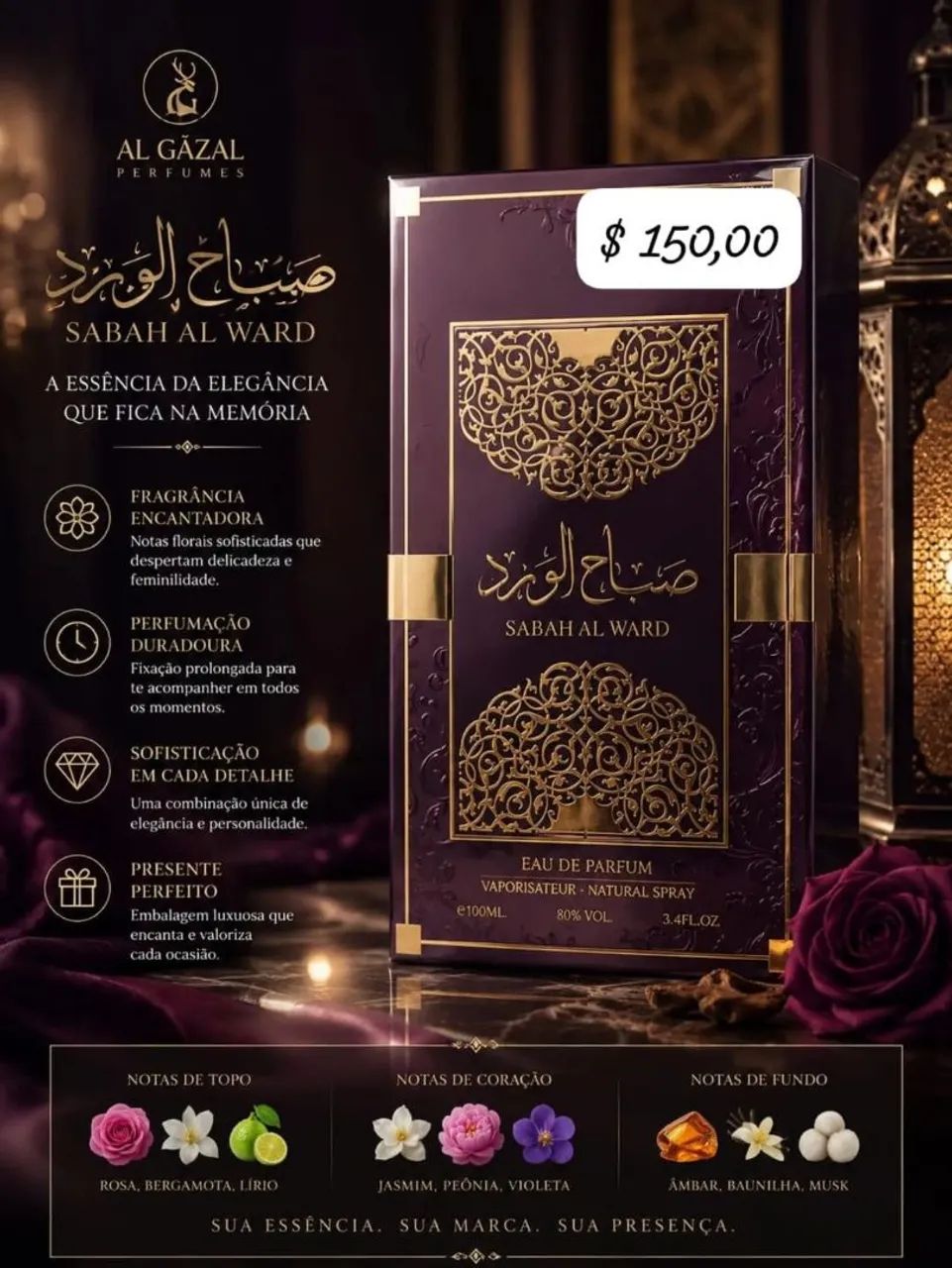 Perfumes Árabes e importados originais com ótimos preços!