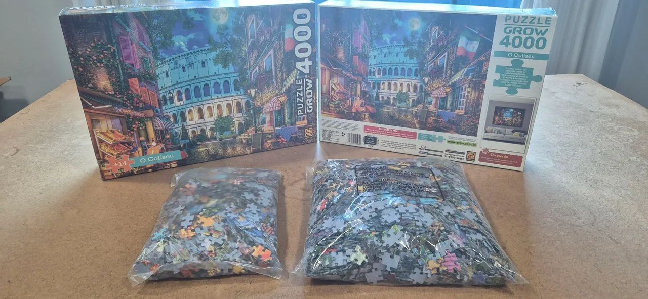 Quebra cabeça 4000 peças O Coliseu  - Foto 5