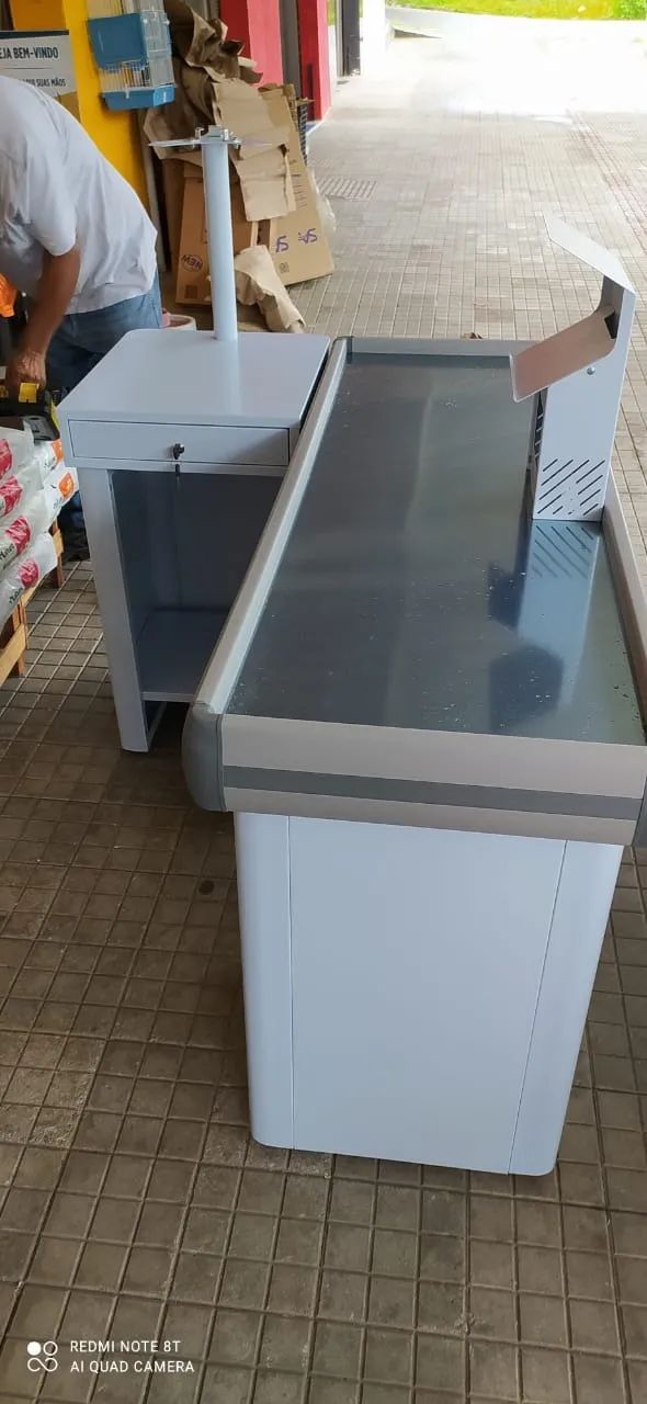 checkou de 1,50m em aço - Foto 3