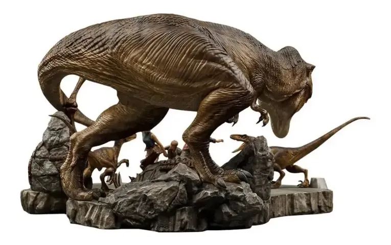 Diorama The Final Scene - Jurassic Park 1/20 - Iron Studios - Foto 3