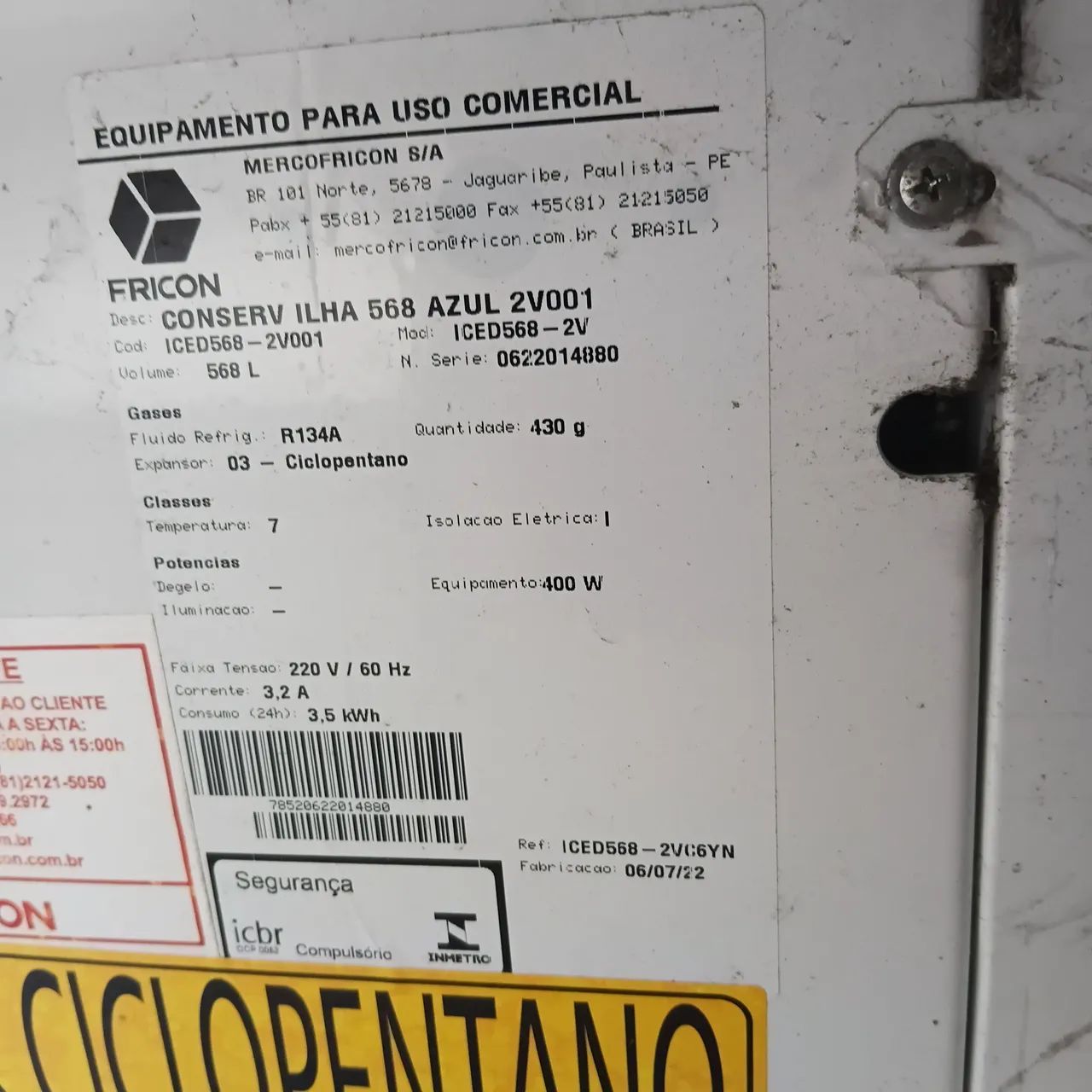 Freezer ilha  - Foto 2