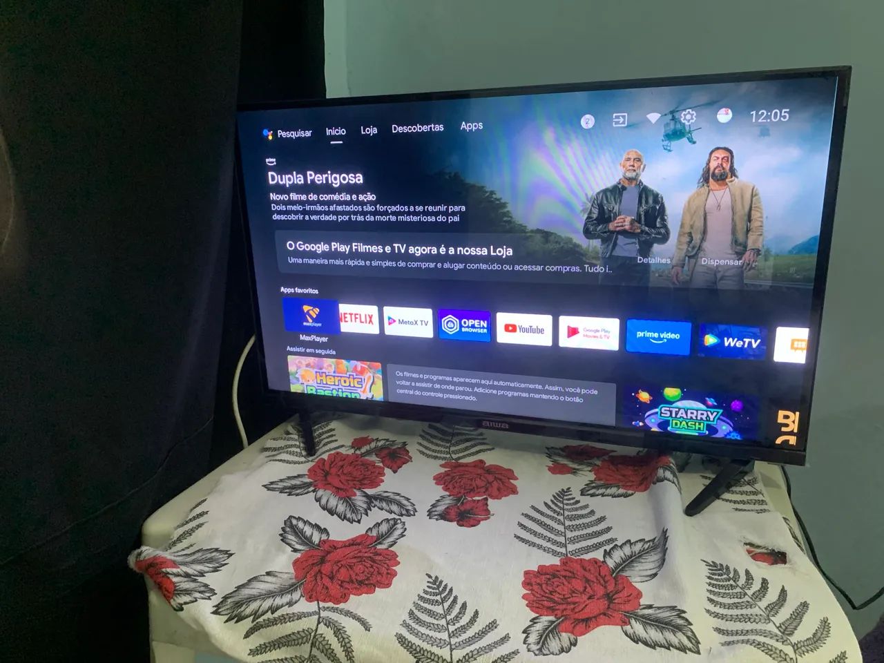 Vendo uma Tv  aiwa de 32  - Foto 5