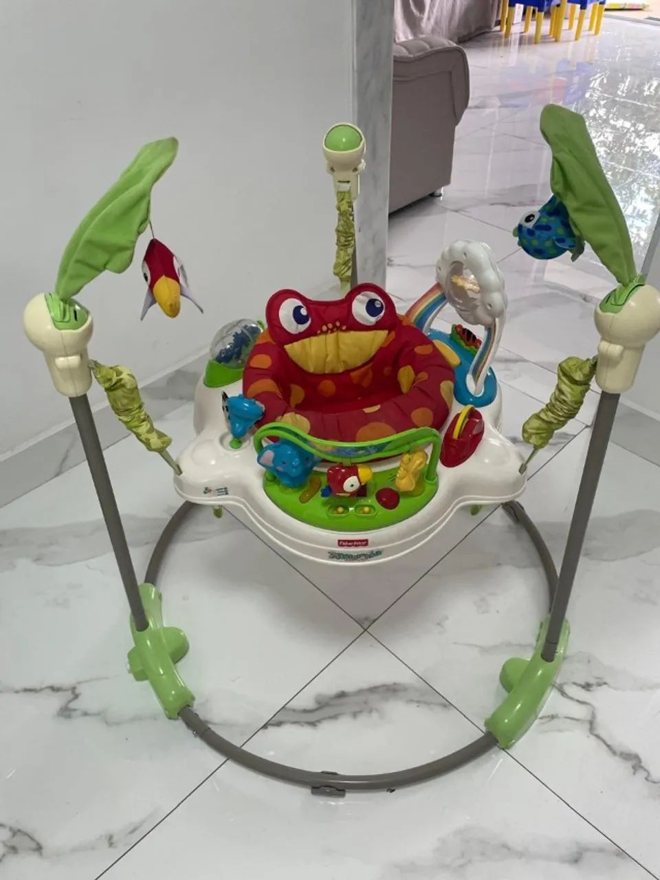 Vendo Jumperoo Floresta da Fischer price em ótimo estado - Foto 2
